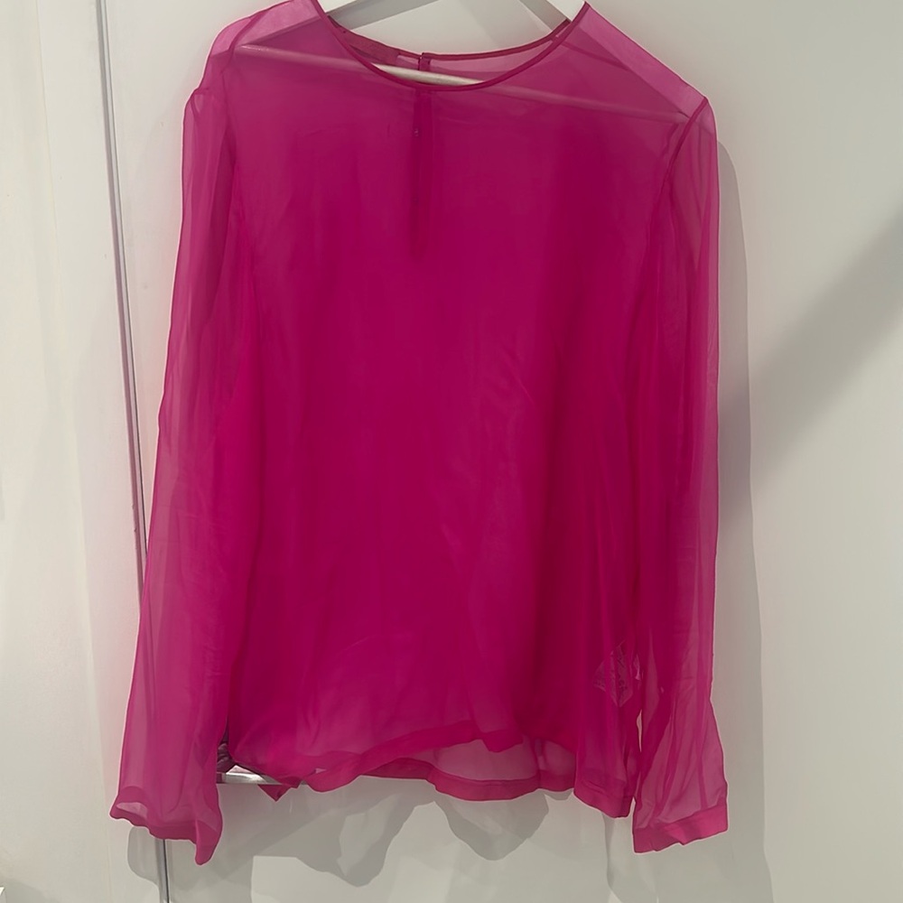 Valentino sheer shirt